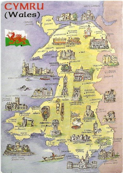 Tourist Map Of England And Wales - Best Tourist Places in the World