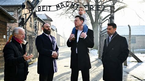 Elon Musk Visits Auschwitz With Ben Shapiro After Antisemitism Row