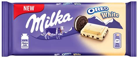 Bela čokolada Oreo Milka 100 g