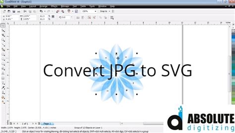 Convert JPG to SVG - Absolute Digitizing