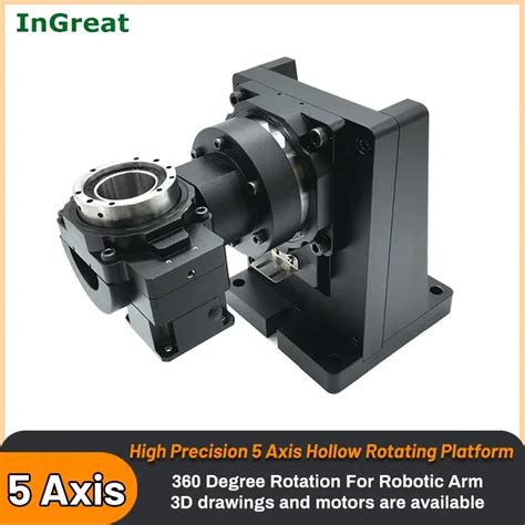 Plataforma Giratoria De 5 Ejes Mesa Rotativa De Indexaci N El Ctrica