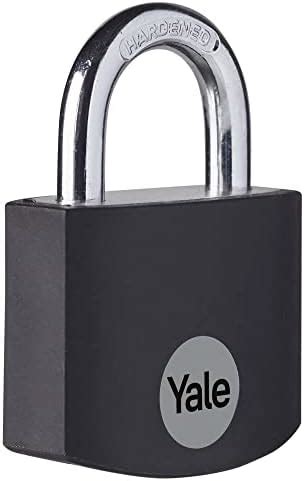 Yale Ye B Bk Standard Security Mm Aluminium Padlock