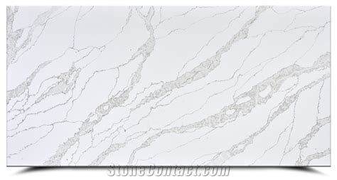 Calacatta Venezia Quartz Slabs Aq6265 From China