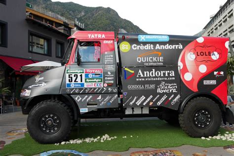 Albert Llovera Dakar 2016 Presentation Andorra La Vella 25 05 2016