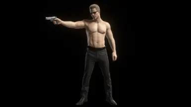 Shirtless Classic Albert Wesker At Resident Evil Nexus Mods