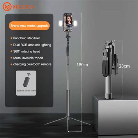 Jual Mixio A21s Tongsis 1 8m Bluetooth Selfie Stick Tablet Tripod