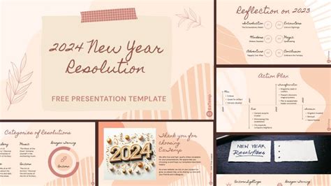 New Year Powerpoint Presentation Template Google Slides Theme