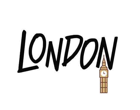 London SVG Sticker / London SVG Vinyl / London Download / London Cut ...