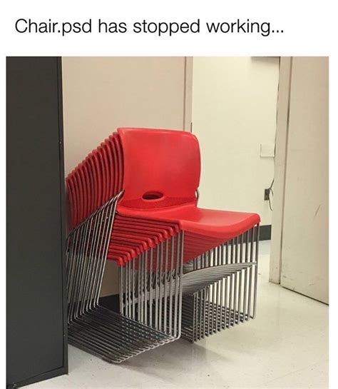 Designers Humor On Instagram 😂👌” Funny Design Chair Memes