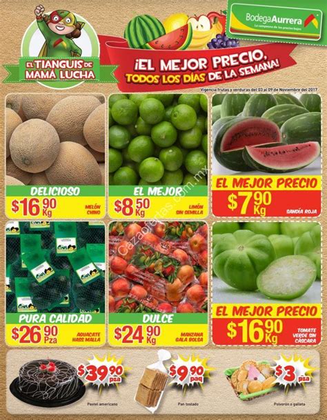 Ofertas Bodega Aurrer En Frutas Y Verduras Tianguis De Mam Lucha Del