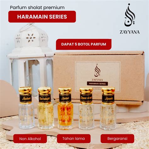 Jual Paket Parfum Ibadah Sholat Arab Non Alkohol Kasturi Kiswah Oud