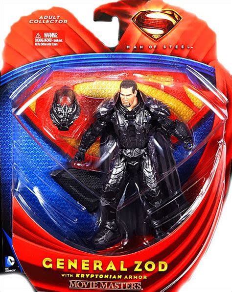 Superman Man Of Steel Movie Masters General Zod Action Figure With