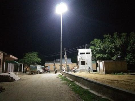 High Mast Pole With Led Flood Lighting System At Inr In Noida