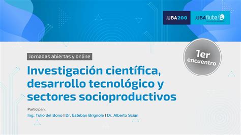 Investigación Científica Desarrollo Tecnológico Y Sectores