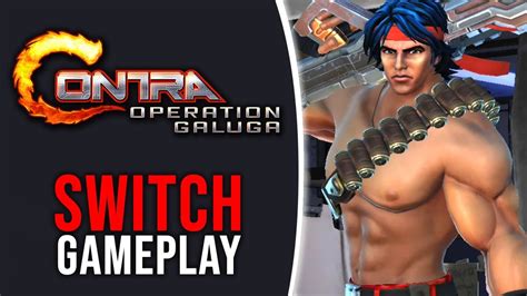 Contra Operation Galuga Nintendo Switch Gameplay Youtube