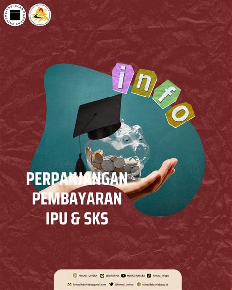 Info Perpanjangan Pembayaran Ipu And Sks Himasi Unisba