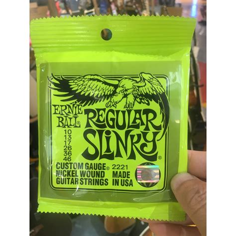 สายกตารไฟฟา ERNIE BALL รน2221 REGULAR SLINKY NICKEL WOUND ELECTRIC