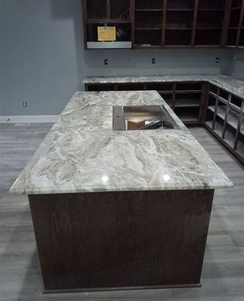 Natural Stone Kitchen Island