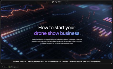 How To Start A Drone Light Show Business Hujaifa