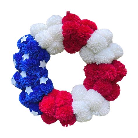 IHXUXE Patriotic Decorations Clearance 4th Of July Patriotic Wreaths