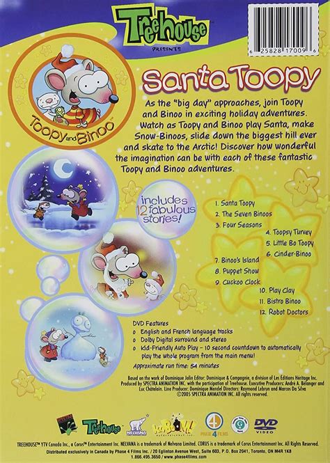 Toopy and Binoo - Santa Toopy [NTSC, DVD ISO, 2005/2006] : Kaboom ...