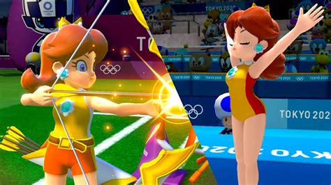 Mario And Sonic At The Olympic Games Tokyo 2020 Full Events Daisy