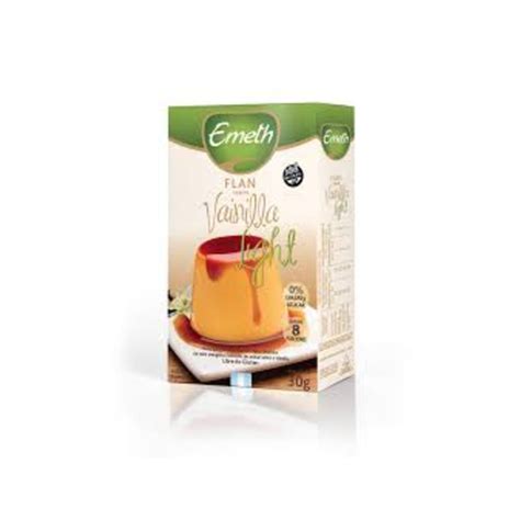 Flan De Vainilla Light X 60gr EMETH