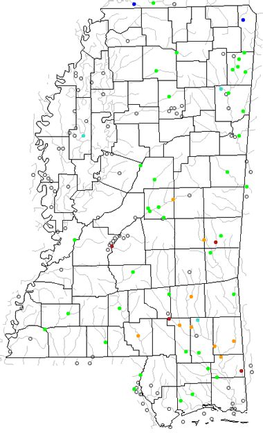 Mississippi River Map USA States