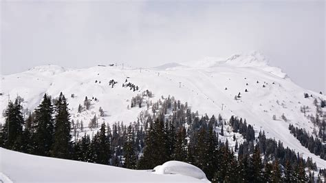 Blick Ins Skigebiet Von Spl Gen Fotos Hikr Org