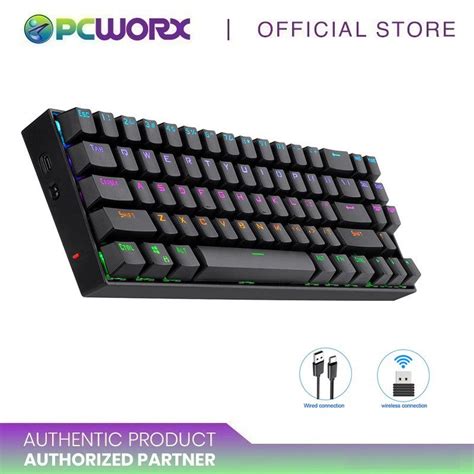 Redragon K599 Deimos Rgb Wiredwireless Mechanical Gaming Keyboard Pcworx