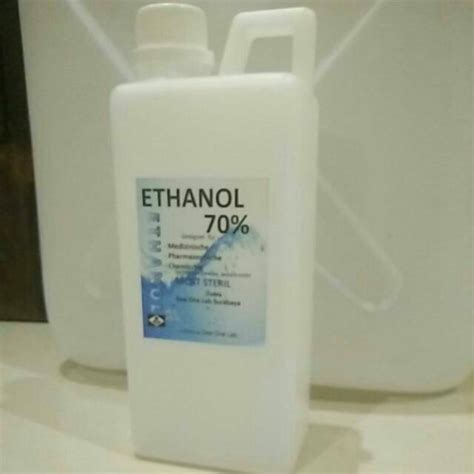 Jual Alkohol Ethanol 70 1 Liter Indonesia Shopee Indonesia