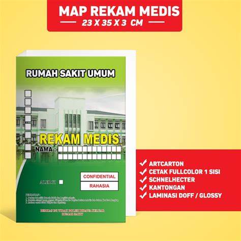 Jual Cetak Map Rekam Medis Shopee Indonesia