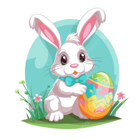 Free Easter Bunny Clipart An Easter Image Of Cute Bunny With A Large