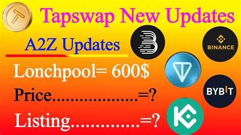 Tapswap New Update Tapswap Updates Tap Swap Listing 1 New Mining