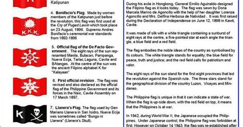 Evolution Of The Philippine Flag