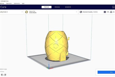 Spongebob Bikini Bottom D Print Files Underwater Home Decor Etsy