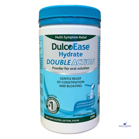 Dulcoease Hydrate Double Action Powder 200g Youpharmacy