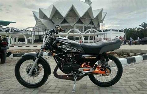 Foto Rx King Warna Hitam Modif Simple Cetbang