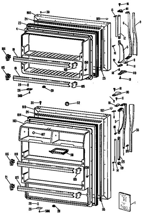 Hotpoint Ctx18llrrwh Refrigerator Partswarehouse