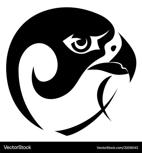 Falcon Head Logo