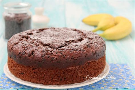 Torta Banana E Cioccolato Soffice In Minuti