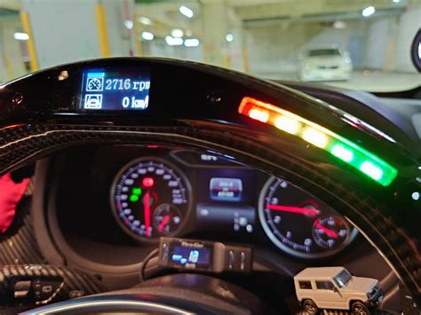 Qiilu LEDディスプレイ シフトライト ステアリングホイール のパーツレビュー | Bクラス(戸塚の歩道橋) | みんカラ