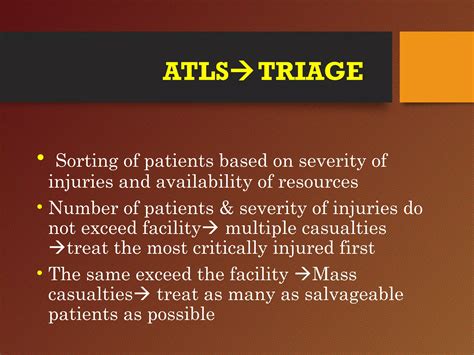 Atls Advanced Trauma Life Support Ppt