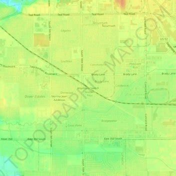 Altamont Switch Topographic Map Elevation Terrain