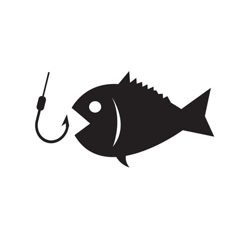 Icono De Pesca S Mbolo Signo Vector En Vecteezy