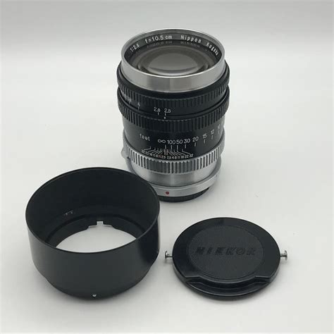 NIKKOR PC 10 5cm f2 5 Nippon Kogaku Japan ニッコール 105mm 日本光学 Sマウント