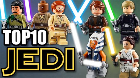 Top 10 LEGO Jedi Minifigures #shorts - Brickhubs