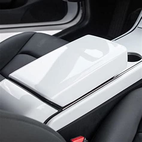 Amazon Wocch White Armrest Cover For Tesla Model Model Y