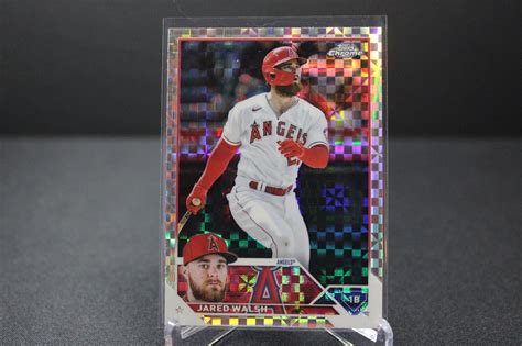 2023 Topps Chrome JARED WALSH XFRACTOR 89 Los Angeles Angels EBay