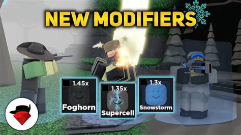 The New Storm Surge Modifiers Mini Updates Tower Blitz Roblox